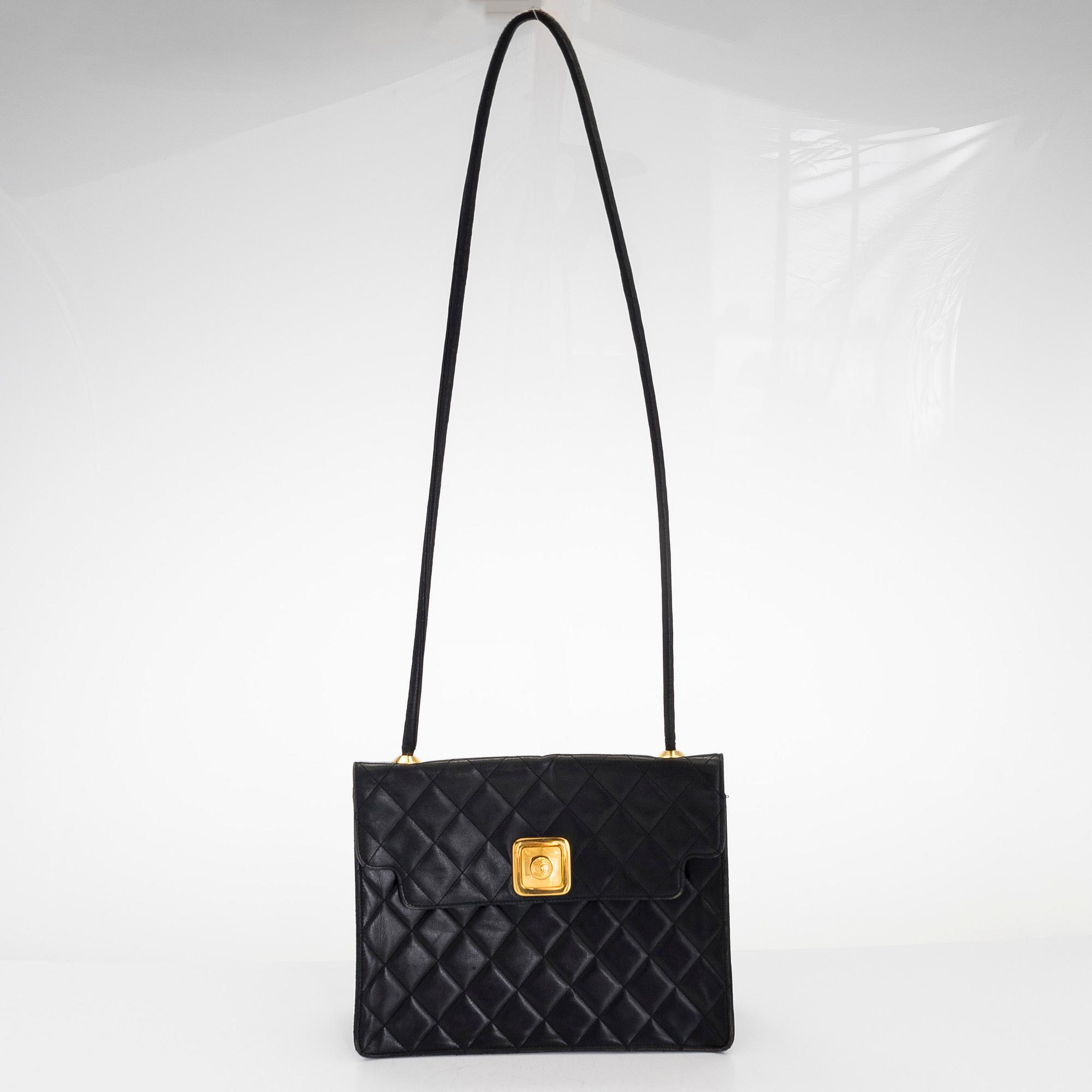 Chanel, a leather bag, 1989-1991.