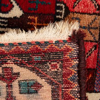 Carpet Oriental gallery old approx. 293x105 cm.