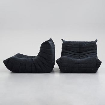 Michel Ducaroy, "Togo", soffa samt fåtöljer 1 par, Ligne Roset, Frankrike.