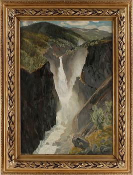 THOROLF HOLMBOE, olja på duk, signerad.