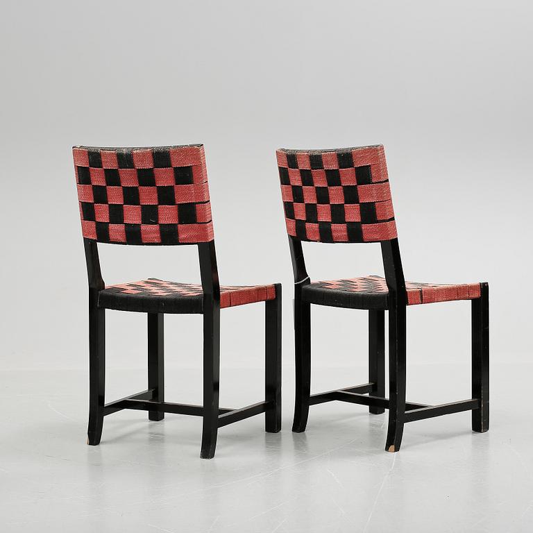 STOLAR, ett par, Axel Larsson, Gemla, 1930-tal.