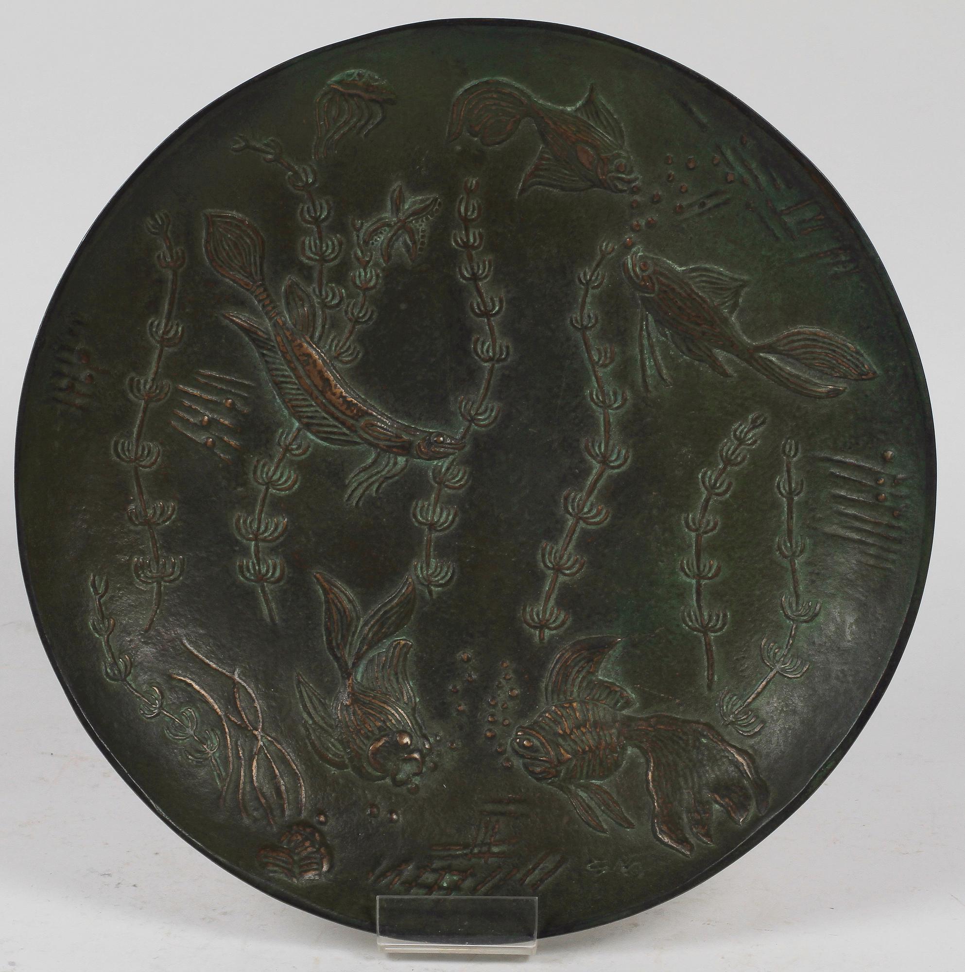 FAT, brons, Gunnar Nylund. Sign GN.