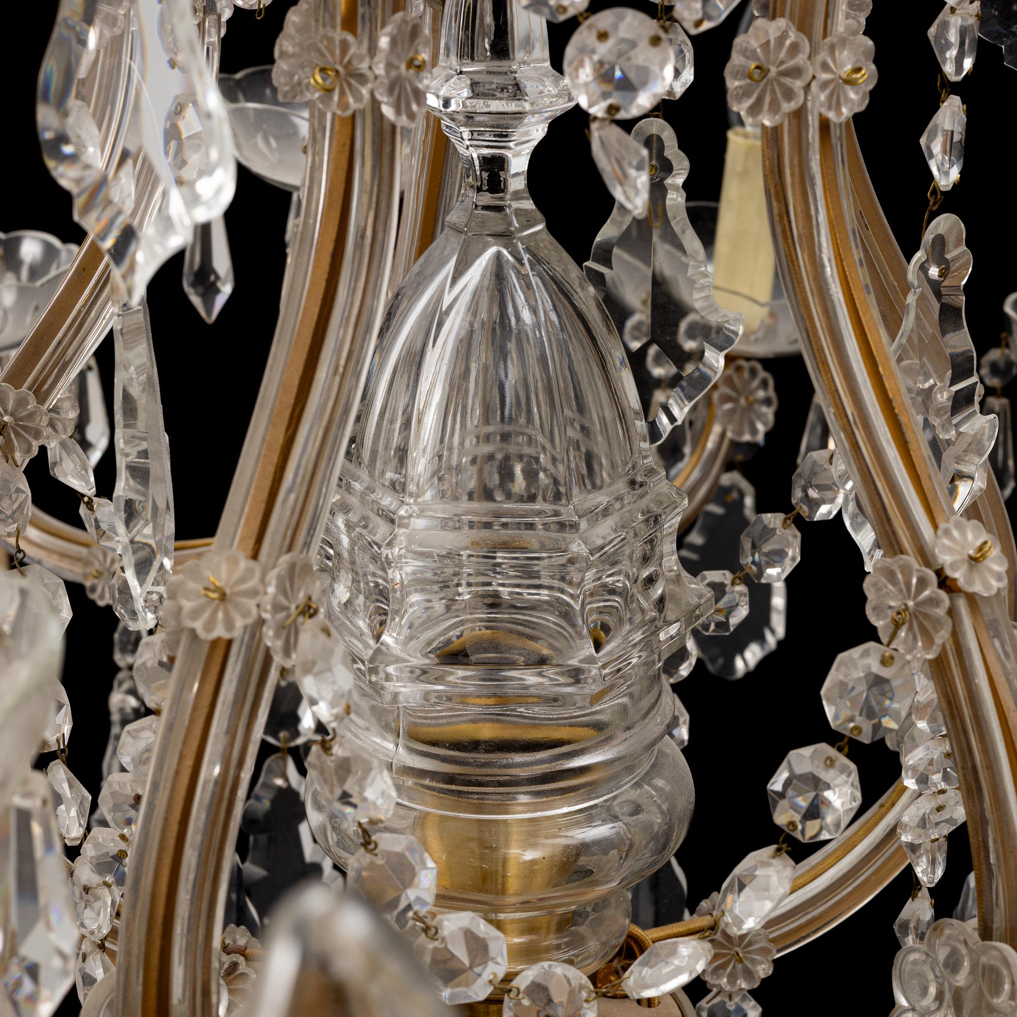 A chandelier, second half of the 20th Century.