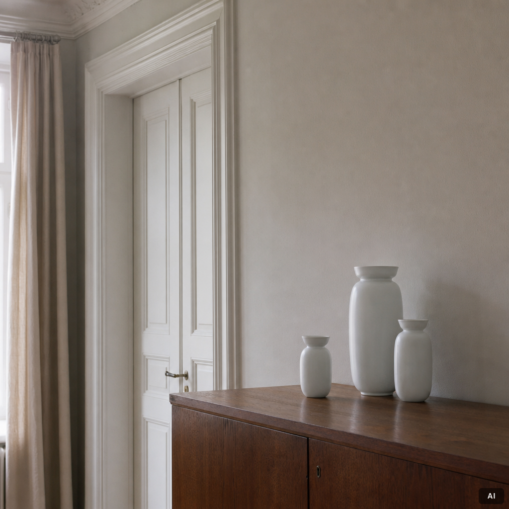 Stig Lindberg, vases, "Grazia", 3 pcs, Gustavsberg.
