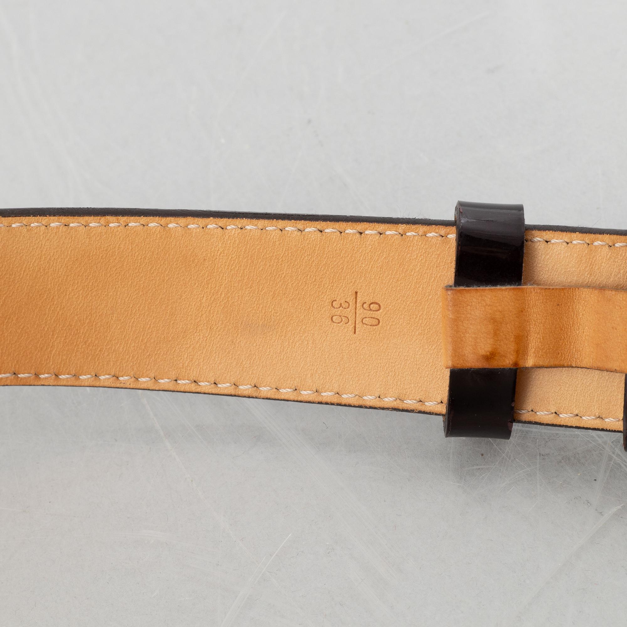 Louis Vuitton, a belt, size 90/30, 2009.