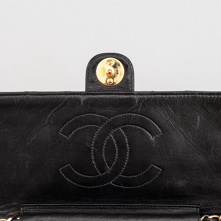 Chanel, a quilter leather handbag, 1980's.