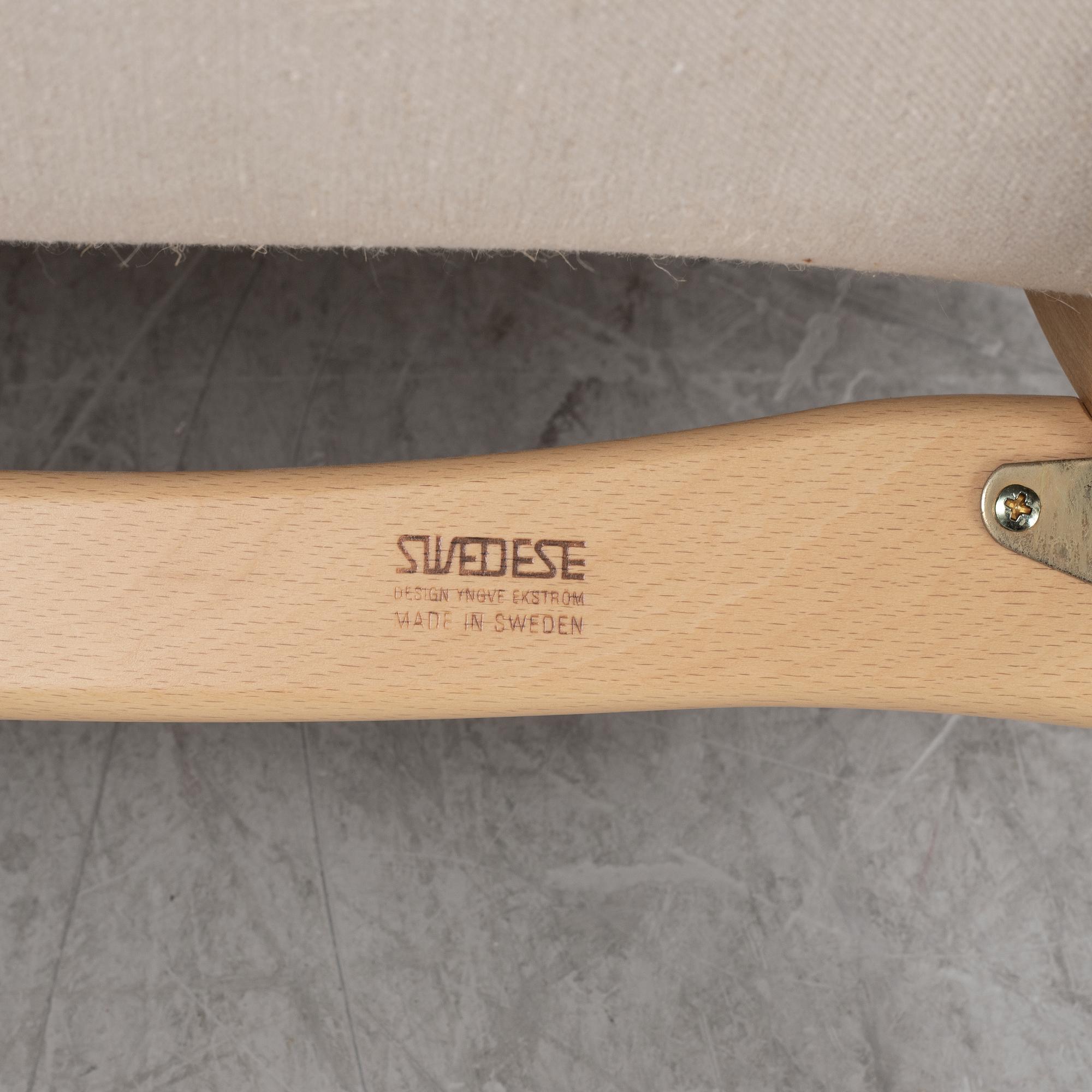 Yngve Ekström, a 'Lamino' easy chair from Swedese.