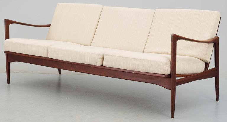 SOFFA, "Kandidaten", Ib Kofod-Larsen, OPE Möbler, Jönköping, 1960-tal.