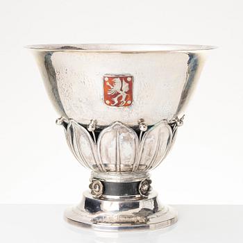 A silver bowl, GAB, Stockholm, Sweden, 1930.