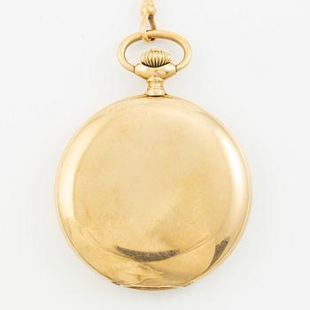 Ulysse Nardin, pocket watch, hunter, 52 mm.