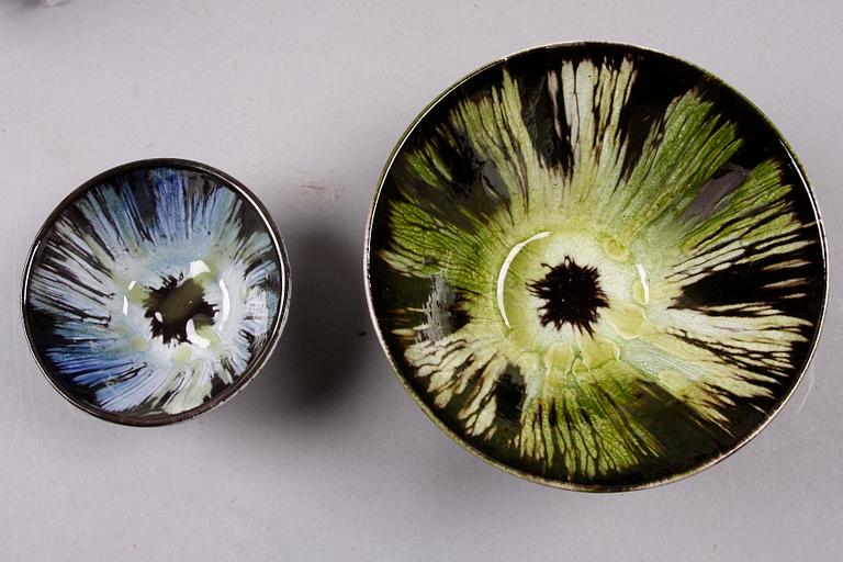 PARTI KERAMIK, 5 delar, Mari Simmulsson, Upsala-Ekeby.