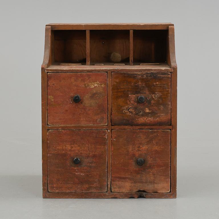 SKÅP/VÄGGSKÅP, allmoge, 1800-tal.