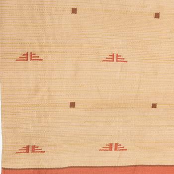 Hårgarnsmatta, Aaltonens Mattväveri, Kiikka, Finland. 360 x 240 cm.