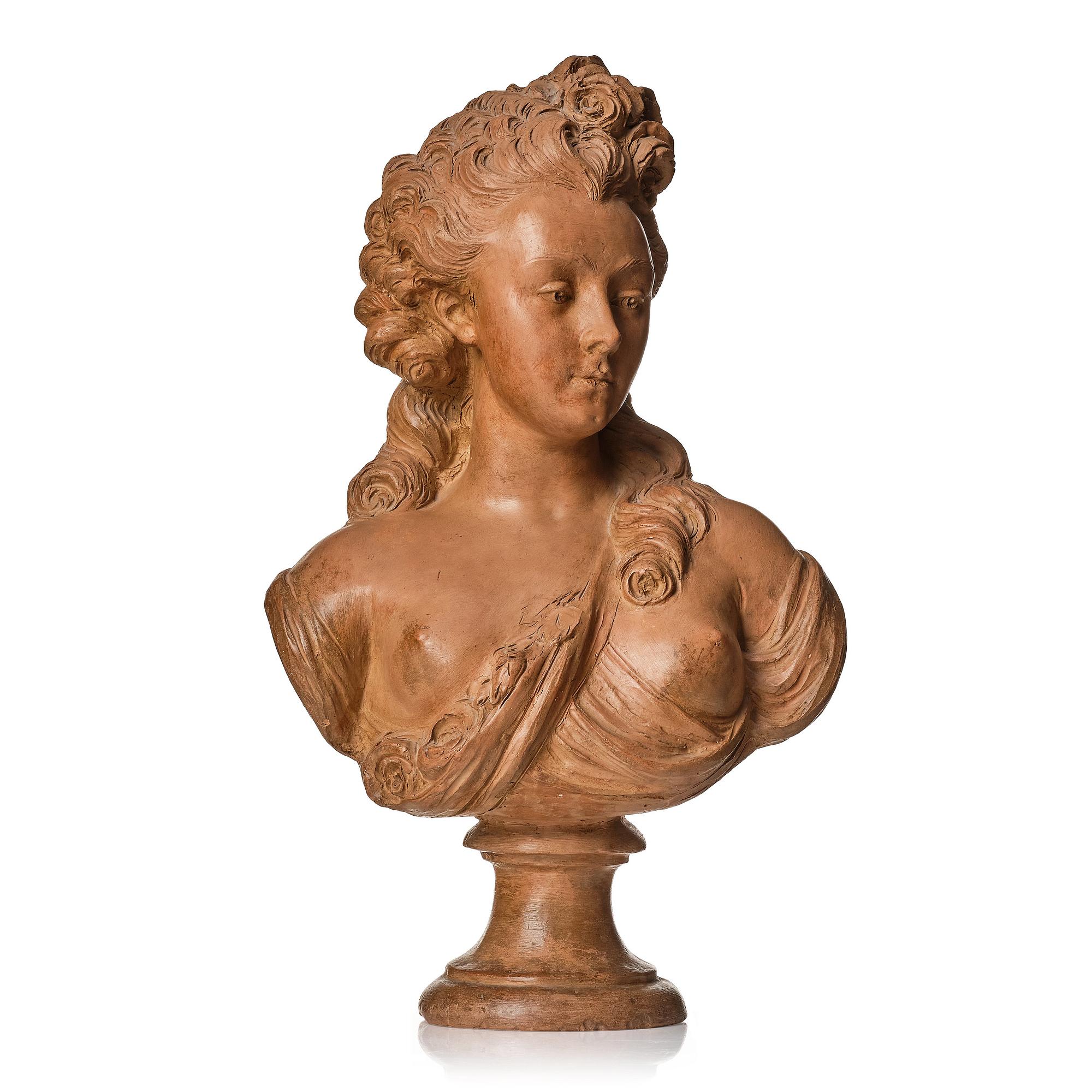 Jean-Jacques Caffieri After, Bust depicting Madame du Barry.