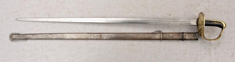 SABEL, för kavalleri, Sverige modell m/1893.