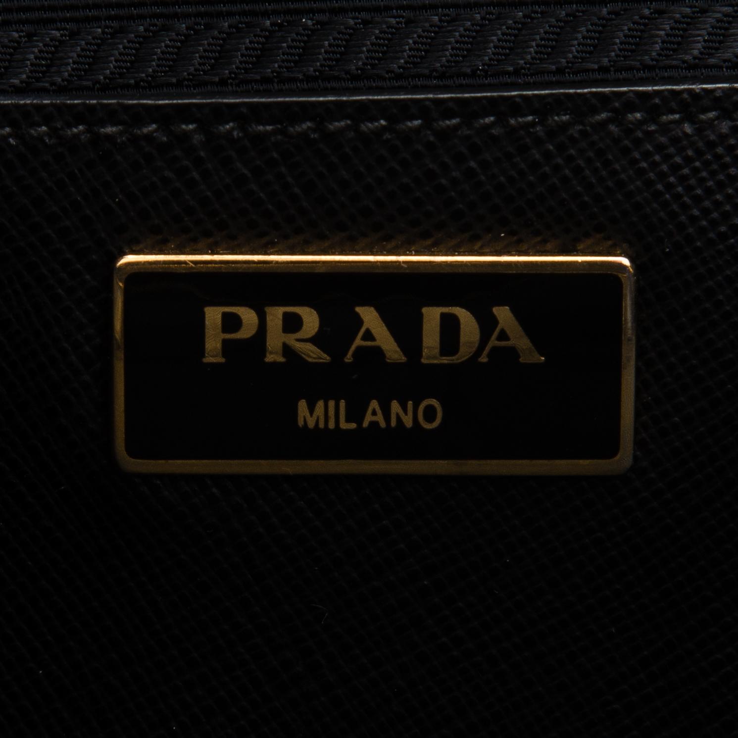 Prada, A 'Galleria' Saffiano Leather handbag.
