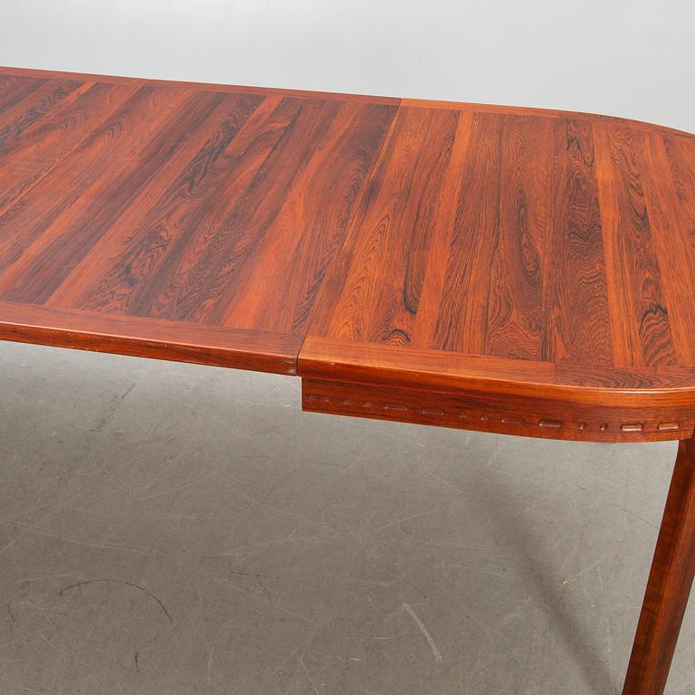 LBG group (Leif & Bengt Troedsson) dining table "Rimbo (Haga)" Troeds Bjärnum 1970s.