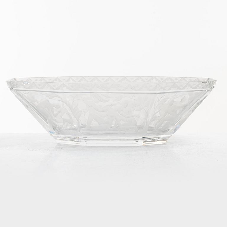 Simon Gate, a 'Paradis' bowl, Orrefors.