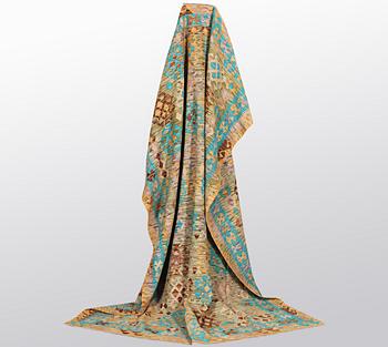 A carpet, kilim, ca 284 x 207 cm.