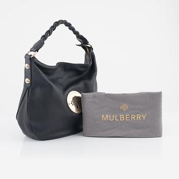 Mulberry, a black leather 'Daria' hobo bag.