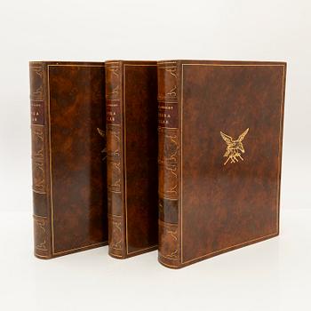 The Wright Brothers, book work, 3 volumes, "Swedish Birds", A. Börtzells tryckeri AB, Ivar Baarsen, Stockholm, 1927-1929.