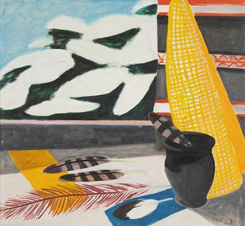 Åke Nilsson, oil on canvas, signed. dated -84 verso.