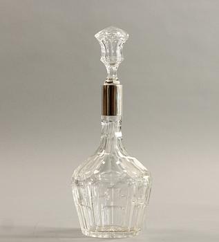 KARAFF, glas och silver, Lidköping, 1944.