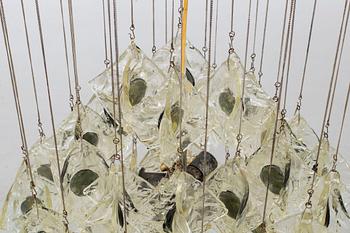 A Ceiling light, Italy, second half of the 20th century.