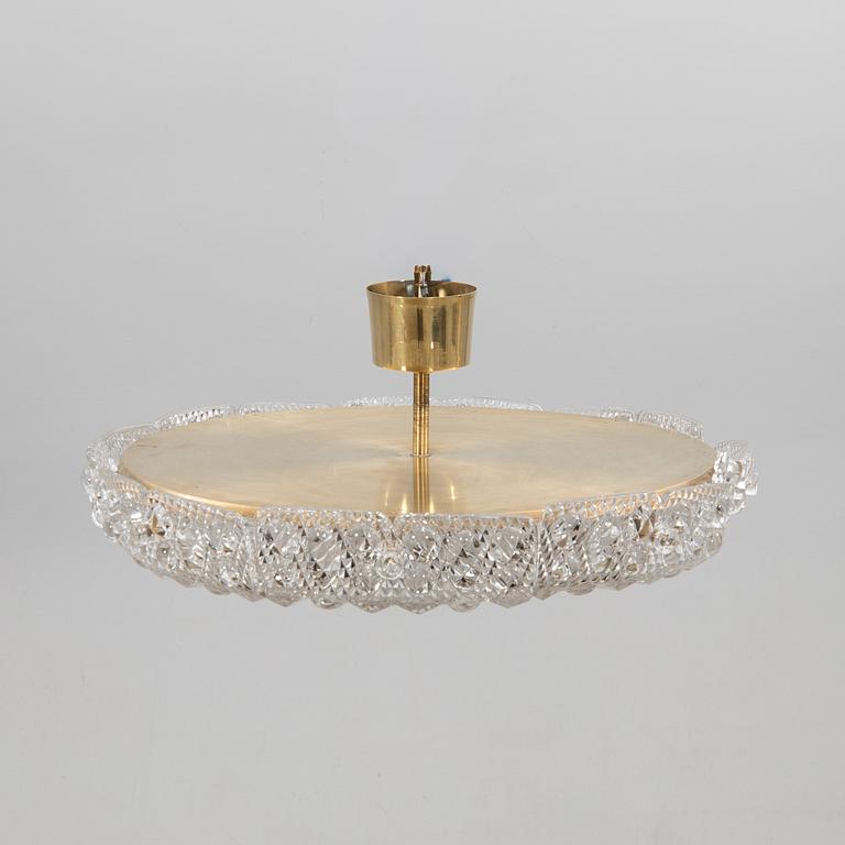 Carl Fagerlund, taklampa, Orrefors, 1900-talets andra hälft.