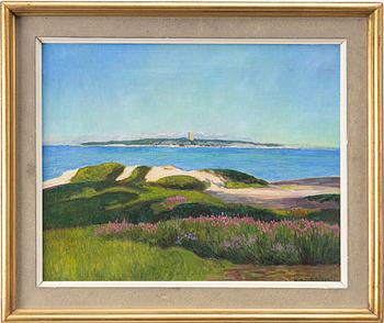 Artur Bianchini, View towards Korsö from Sandhamn.