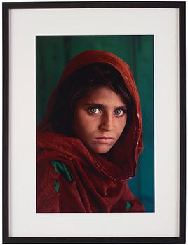 Steve McCurry, "Afghan Girl", 1984.