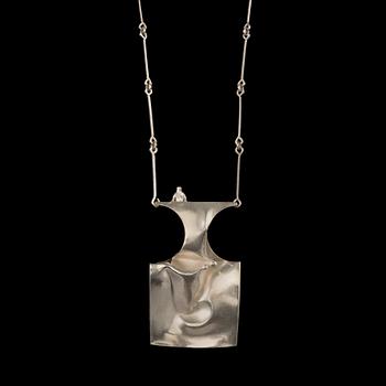 345. Björn Weckström, A PENDANT, silver, "Barbarella" Lapponia 1973. Weight 61 g.