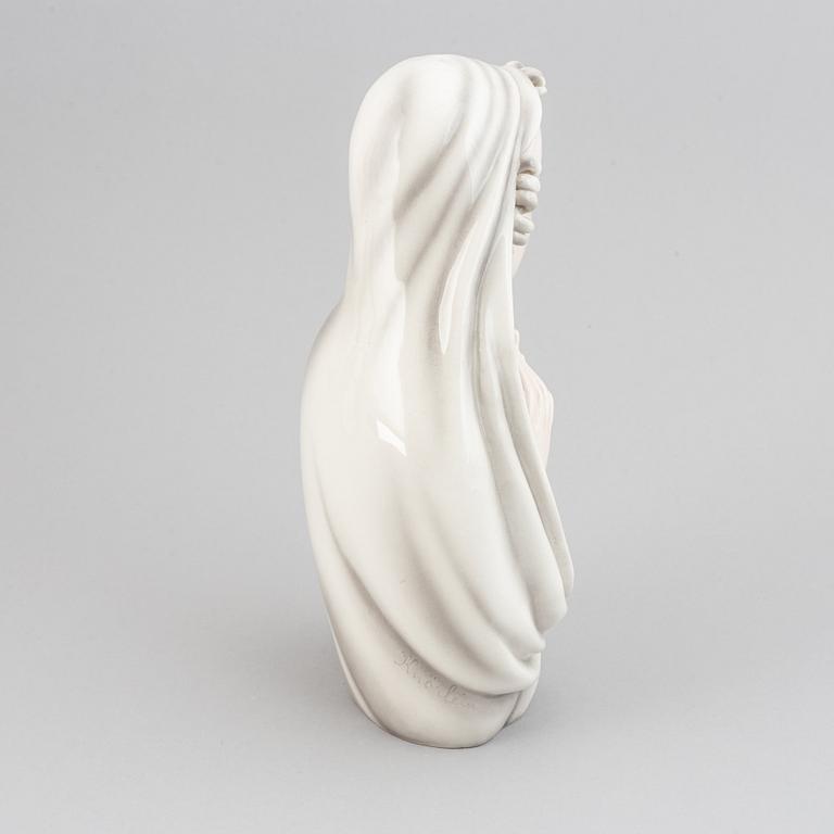 Rudolf Knörlein, figurin, keramik. Goldscheider, Österrike, formgiven omkring 1935.