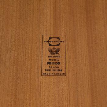 FOLKE OHLSSON, soffbord, "Frisco", Bra Bohag, Tingströms, 1960-tal.