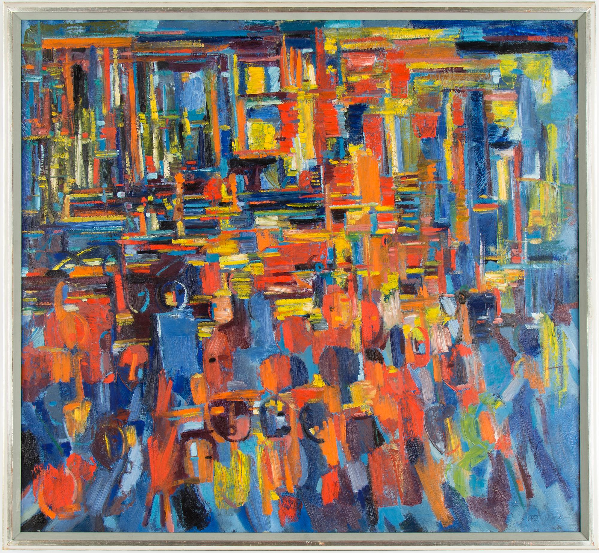 FRED ANDERSSON, oil on canvas, signed.