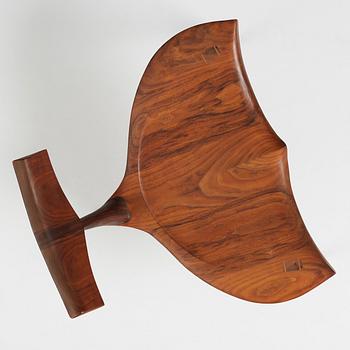 Morten Stenbæk, a "Whale Chair", No. 17, his own studio, Denmark, 2018.