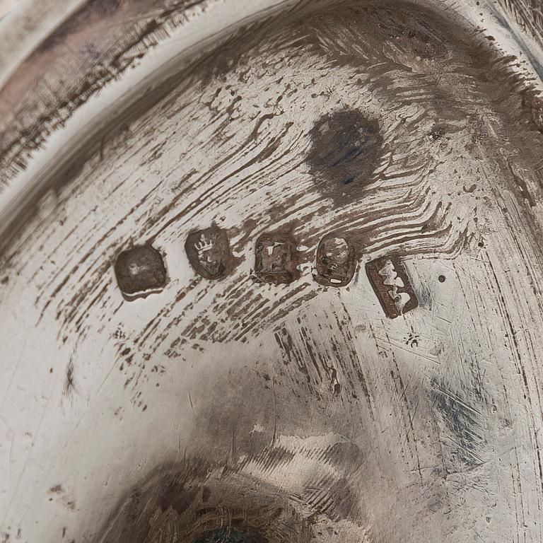 A sterling silver candy bowl, mark of William Abdy II, London, 1800.