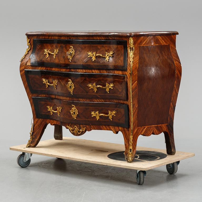 A rococo style dresser, 18th Century.