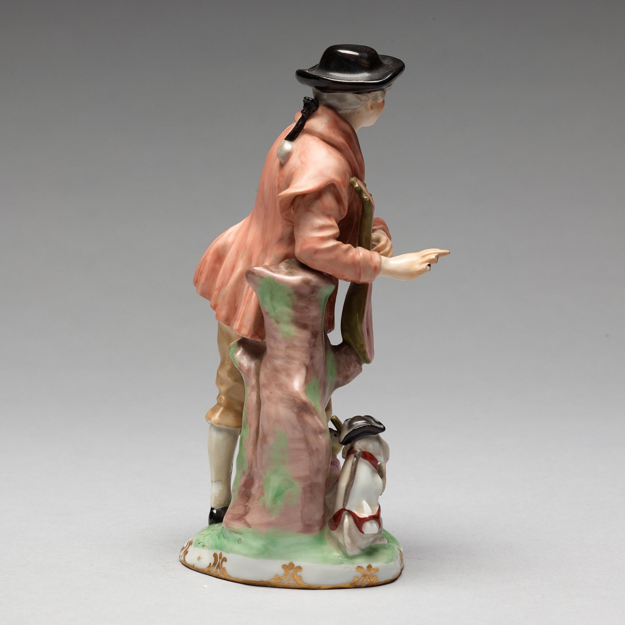 FIGURIN, porslin. 'Wien', 1900-tal.