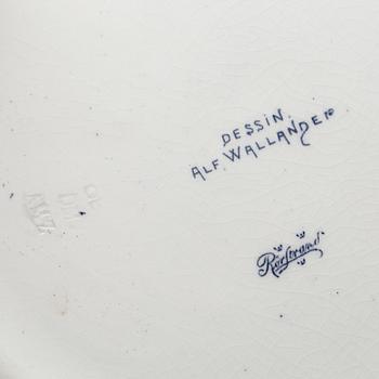 LOCKURNA, jugend, flintgods, Alf Wallander, Rörstrand, tidigt 1900-tal.