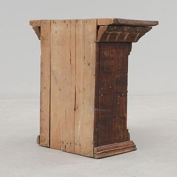 HÄNGSKÅP, allmoge, Rättvik, Dalarna, 1700-talets slut.