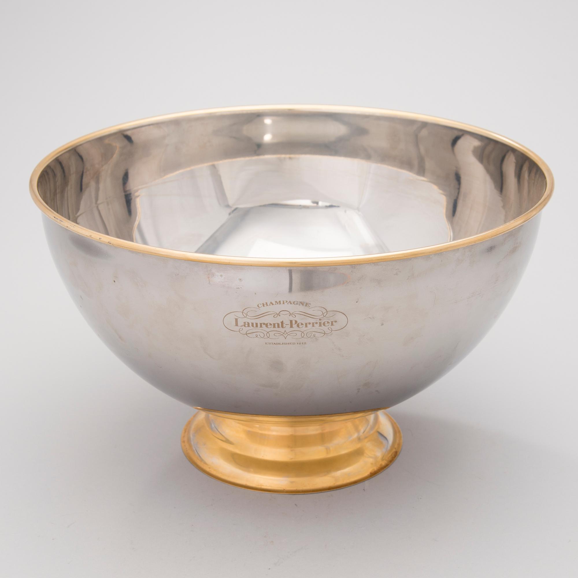 A Laurent-Perrier Champagne Cooler, Stellinox, France, from the latter part of the 20th Century.