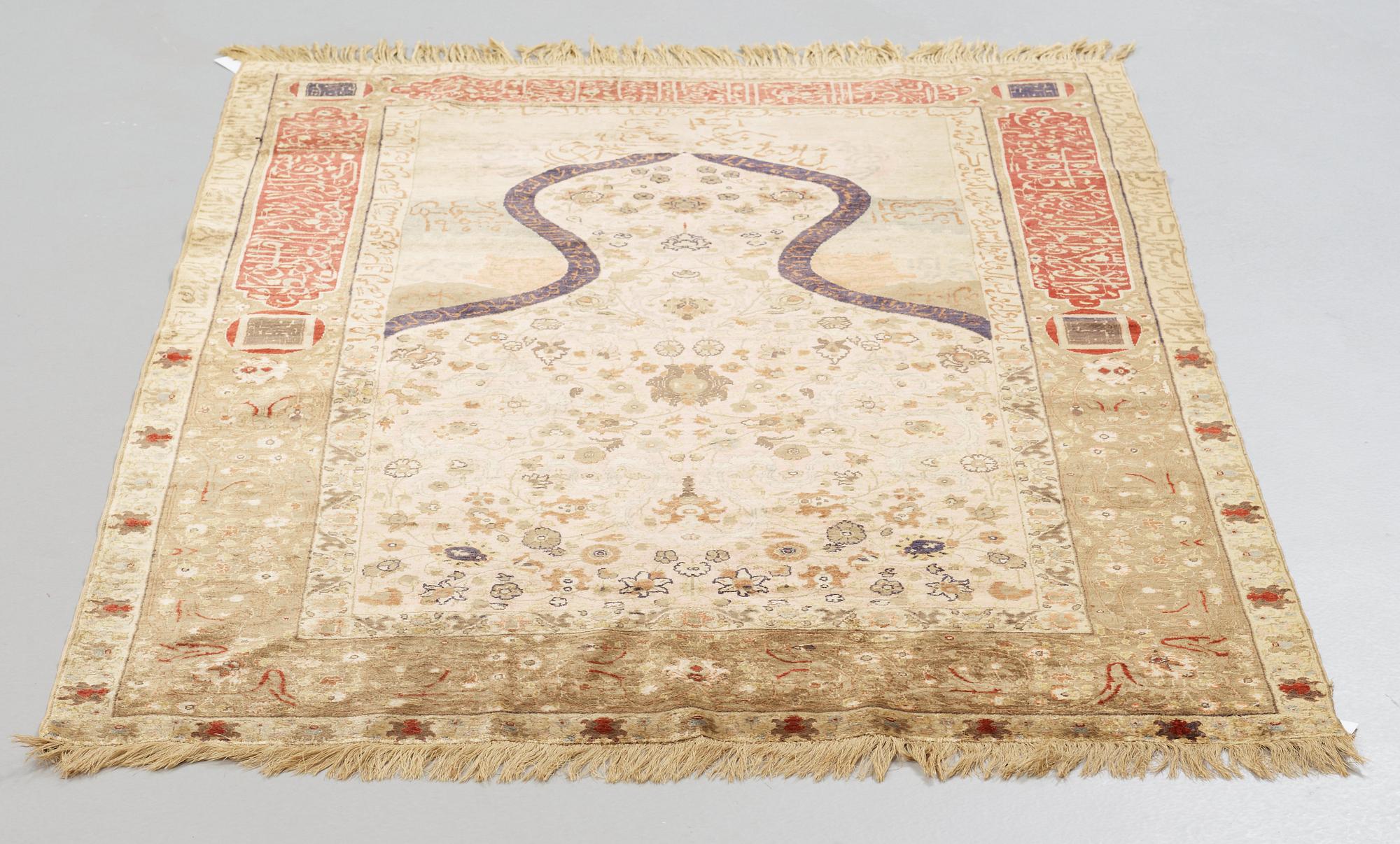 SEMI-ANTIQUE TURKISH, PROBABLY KAYSERI. 177 x 123 cm.