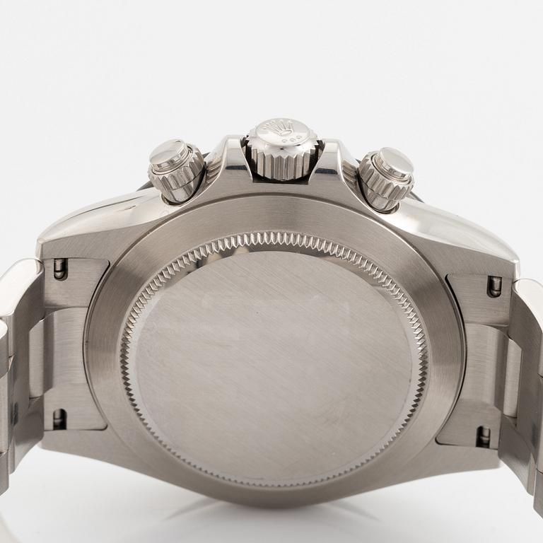 Rolex, Cosmograph, Daytona, chronograph, wristwatch, 40 mm.