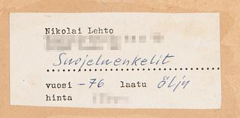 Nikolai Lehto, "Suojelusenkelit" (The Guardian Angels).