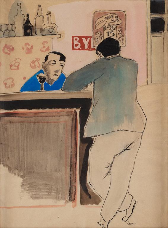 Tove Jansson, På baren.