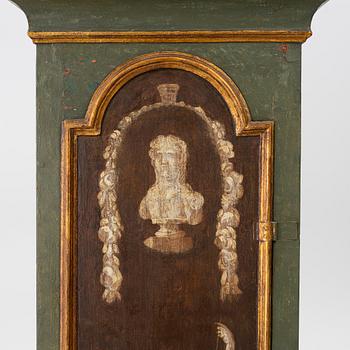 A longcase clock by W. Barrow (watchmaker in London 1700-36).