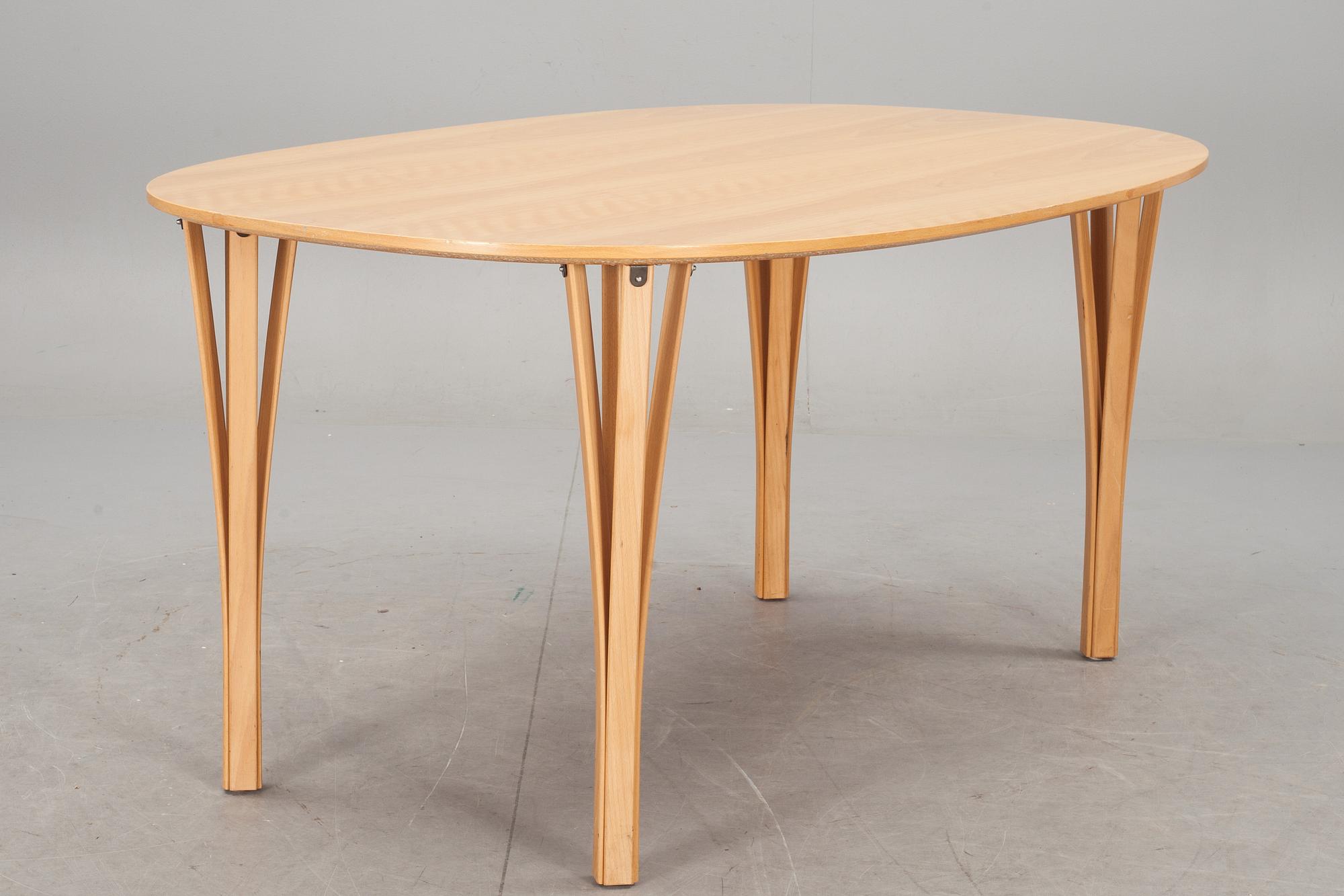 BORD, Bruno Mathsson, Piet Hein, Fritz Hansen, 1983.
