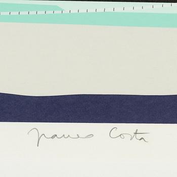 Franco Costa, silkscreen in colours, signed 37/250.