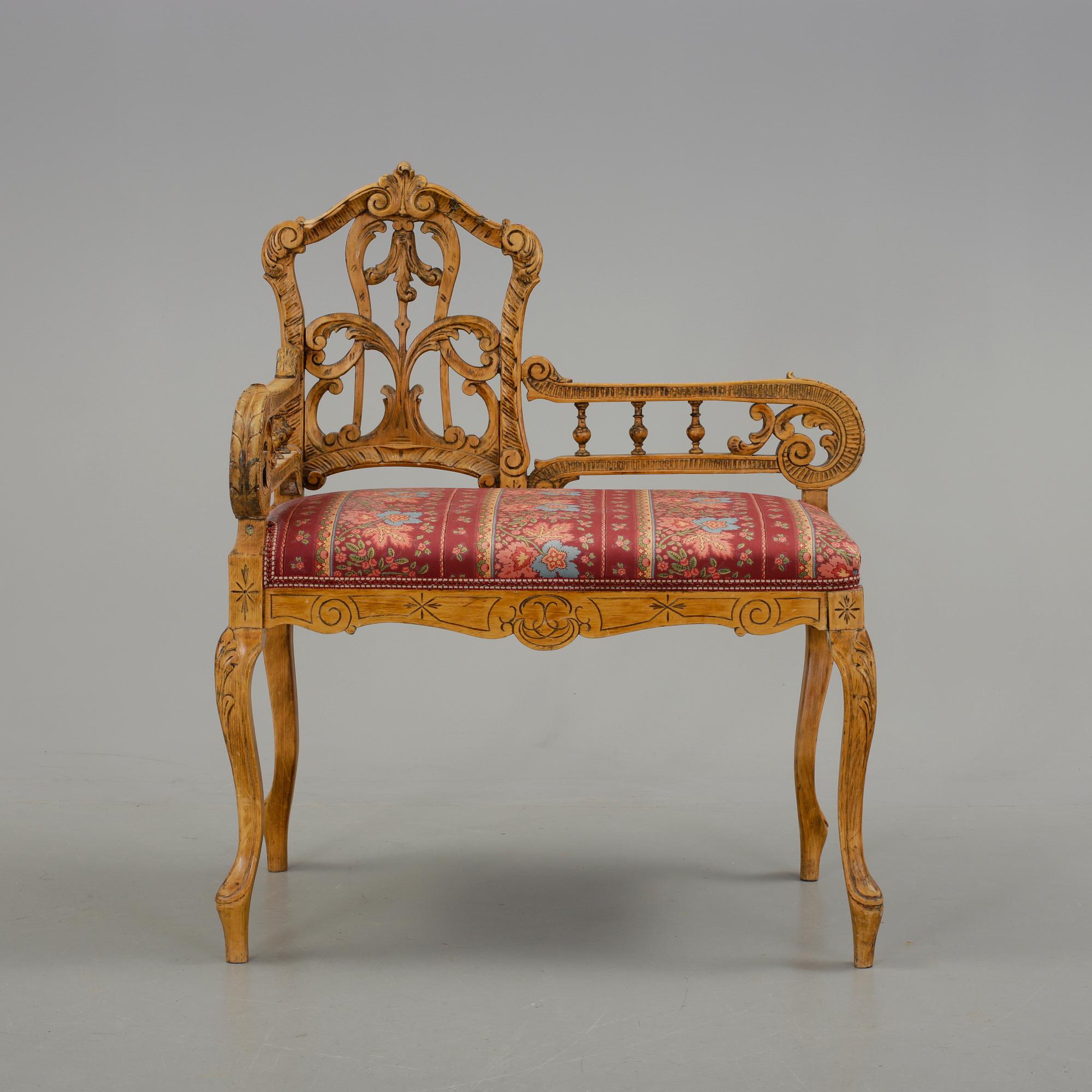 STOL, norsk allmogestil, 1900-talets början.